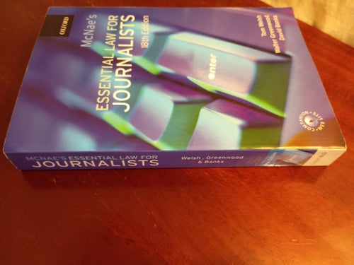 McNae's Essential Law for Journalists, 2005