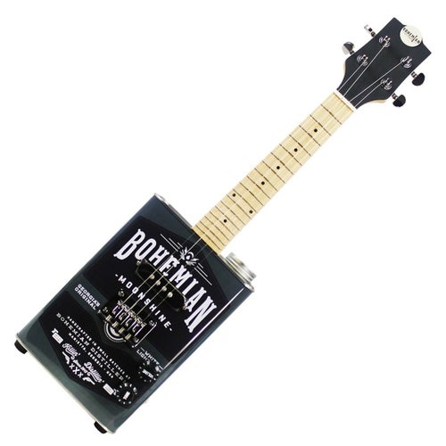 Bohemian guitars oil can ukulele Moonshine
