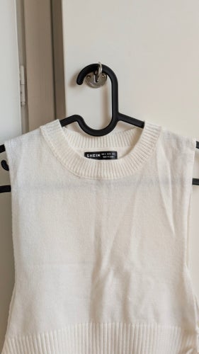 SHEIN vit väst, storlek S