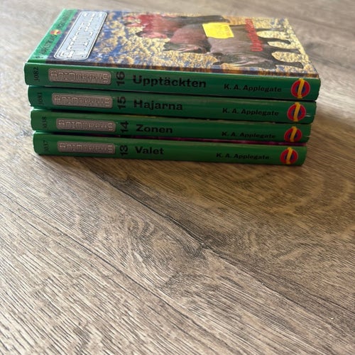 Animorphs: Upptäckten, Hajarna, Zonen, Valet av K. A. Applegate
