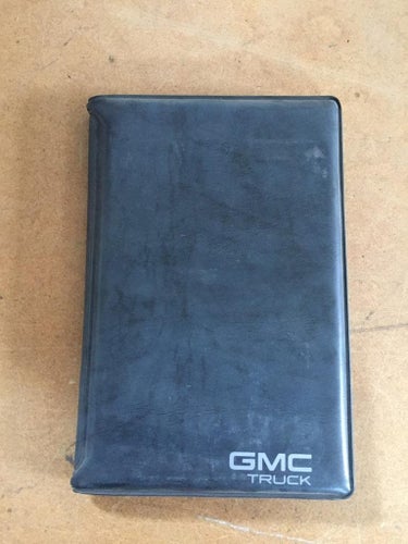 1989 GMC Safari Owner's Manual