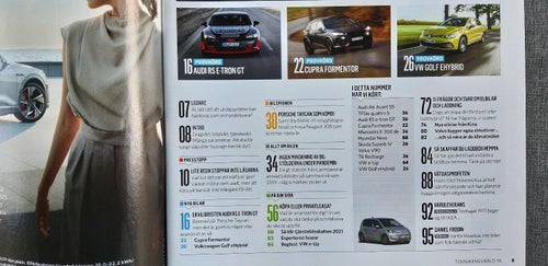 Teknikens Värld nr 25 2020: Audi A6 55 TFSI e, Mercedes E 300 de, Volvo V90 T6