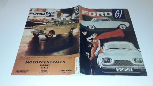 Ford 61 bilmodeller lastbilar 16 sidor
