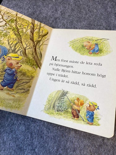 Nalle Björn räddar en vän
