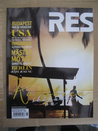 Res Nr:5-2012 (Tobago, Budapest, Samui vs. Phuket, USA, Innsbruck)
