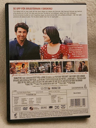 Brudens Bäste Man - Patrick Dempsey - DVD (Sv Text)