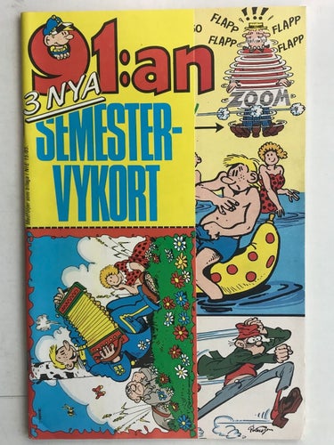 91:an - 1985: 15 VF med omslagsflik