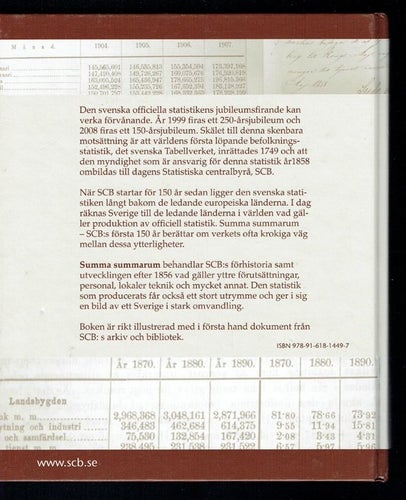 Summa summarum - SCB:s första 150 år (Ulf Jorner)