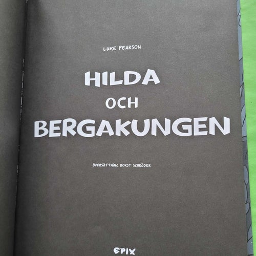 Hilda och bergakungen - Luke Pearson