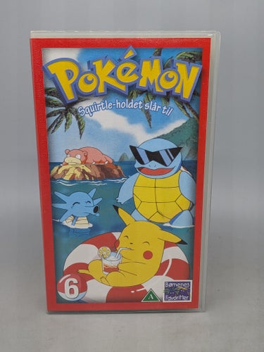 Pokémon - Squirtle-holdet slår til - Danskt tal - VHS