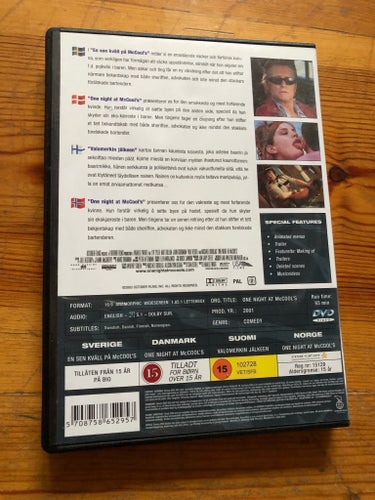 One night at McCool’s - Liv Tyler (original DVD)