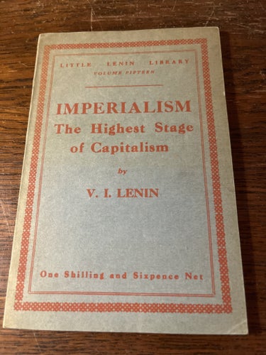 Imperialism The Highest Stage of Capitalism av V. I. Lenin