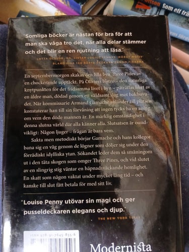 Ett ohyggligt avslöjande av Louise Penny. Inbunden bok.