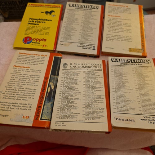 6 nostalgiska ponnyböcker från 70-talet