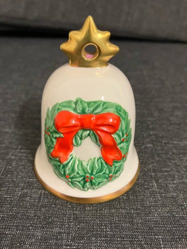 Goebel Årsjulklocka 1986 Tredje Utgåvan Julgransprydnad