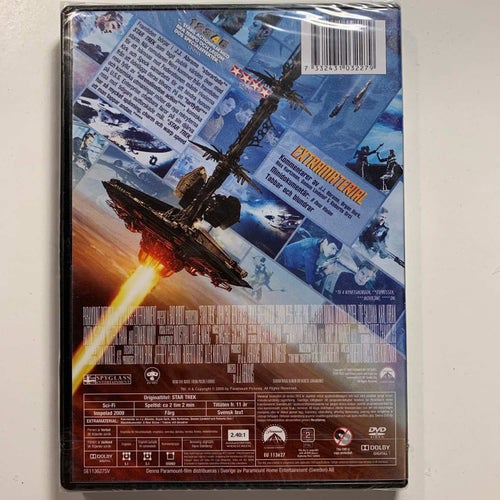 STAR TREK. DVD SCI-FI -09. INPLASTAD