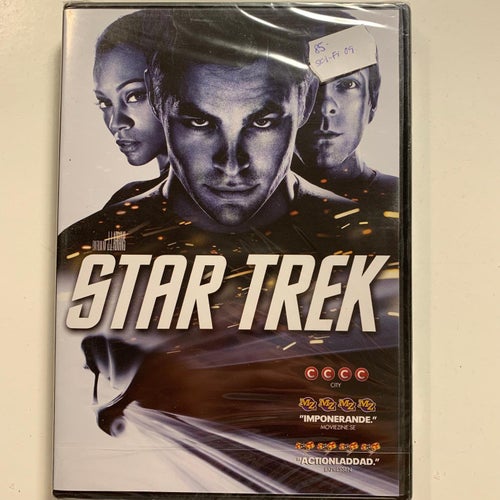 STAR TREK. DVD SCI-FI -09. INPLASTAD