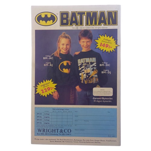 Batman - 1991 - NR 4 - Trash | Street Demonz