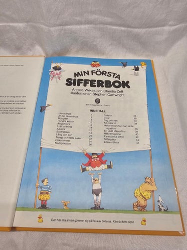 Min Första Sifferbok av Wilkes,Zeff och Cartwright