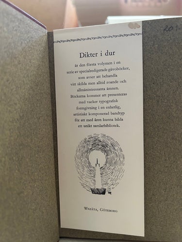 Dikter i dur av Gustav Bondeson, bok, Very good plus