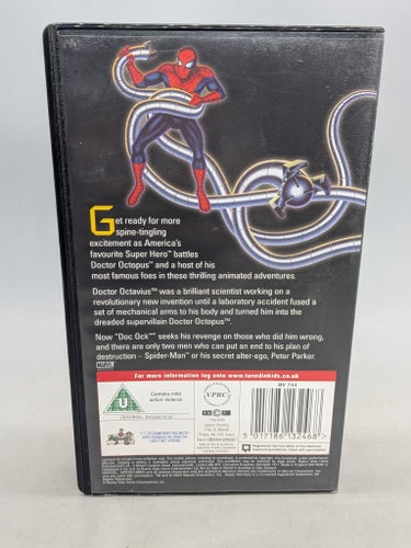 Spider-Man Vs Doc Ock - Svenskt tal - VHS