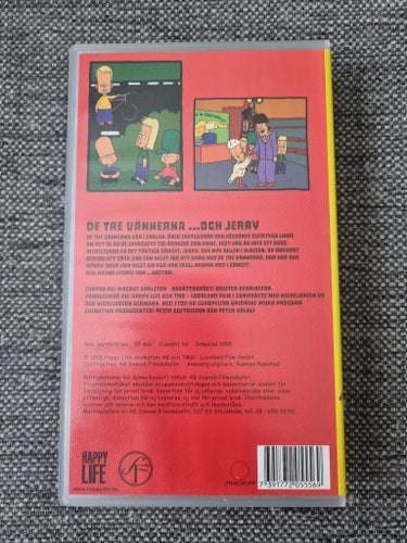 De Tre Vännerna Och Jerry (VHS)