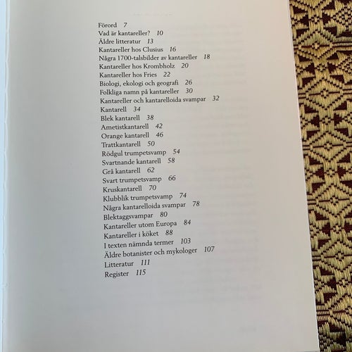 Kantareller av Olle Persson och Bo Mossberg