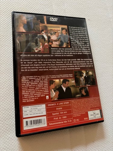 Fiender, En berättelse om kärlek - DVD