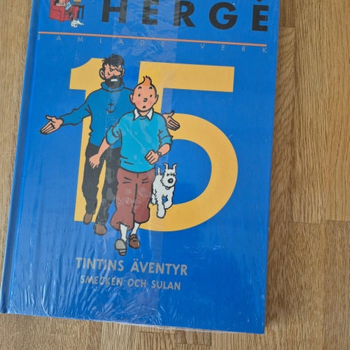 Herge Tintins Äventyr Nr 15 Smecken och Sulan
