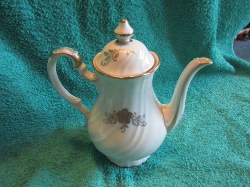 Eschenbach Bavaria - Mycket elegant set: kaffekanna, gräddkanna och sockerskål