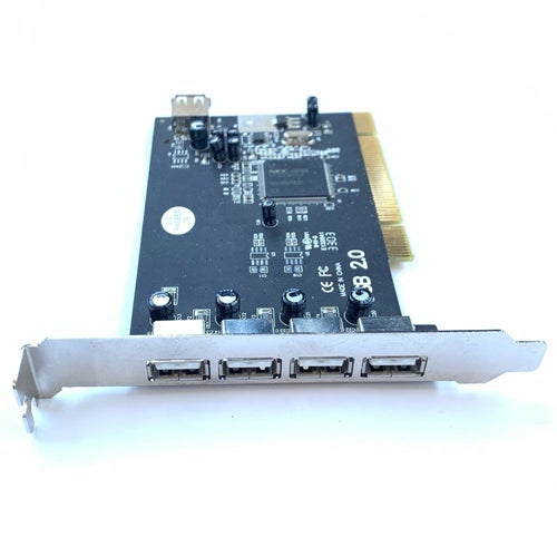 PCI-USBNEC101-5P-1 Nätverkskort för PC Stationär Dator