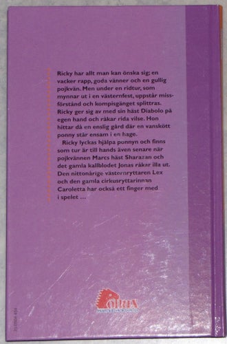 Diabolo och västernryttarna Gabi Adam Hästbok spännande äventyr häst bok