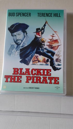 Blackie the pirate, Den svarte piraten, Bud Spencer, Terence Hill, Dvd