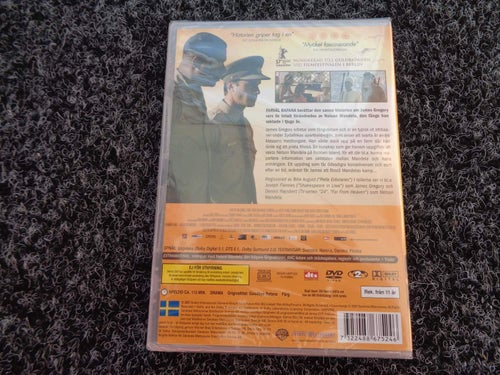 DVD-FARVÄL BAFANA *Joseph Fiennes, Dennis Haysbert, Diane Kruger* Ny inplastad