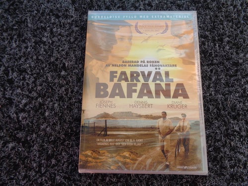 DVD-FARVÄL BAFANA *Joseph Fiennes, Dennis Haysbert, Diane Kruger* Ny inplastad
