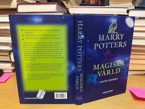 Harry Potters magiska värld av David Colbert, bok, Very Good plus