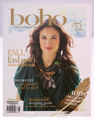 BOHO magazine-English issue-Fall 2009-A New American Spirit (Weight: 260g) NEW