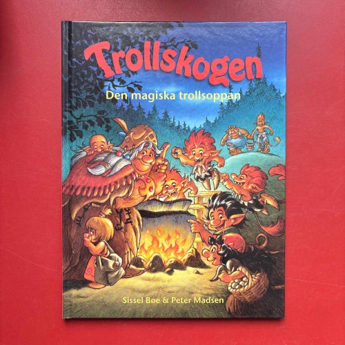 3 böcker om TROLLSKOGEN bla Trollungarnas magiska natt Sissel Bøe Peter Madsen