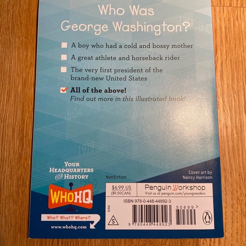 Who Was George Washington? by Roberta Edwards