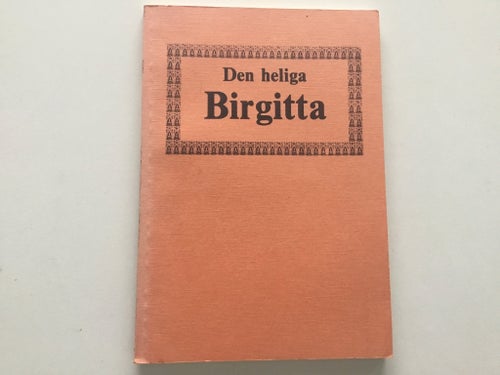 Den heliga Birgitta, Per Glanell, 1977