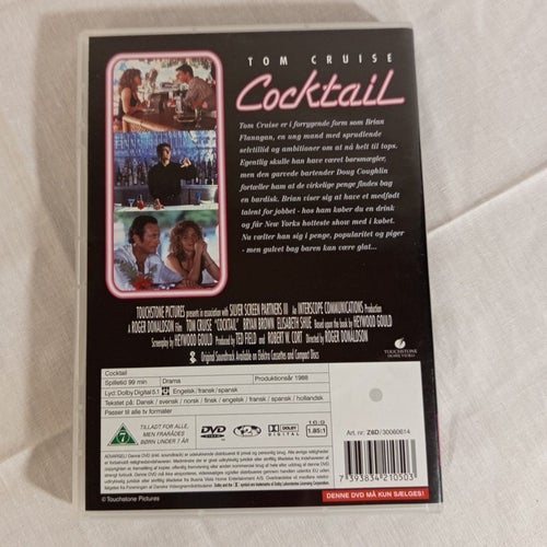 # Cocktail – DVD | EAN: 7339834210503