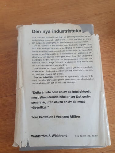 Den nya industristaten av John Kenneth Galbraith, 1968
