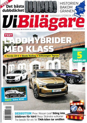 Tidningen Vi Bilägare nr 12, 2025