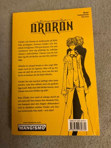 The devil Ororon vol 3 - svenska manga anime