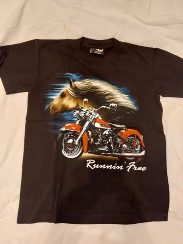 Rock-Chang svart t-shirt, storlek M