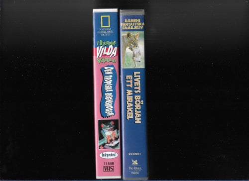 VHS: 2 Naturfilmer