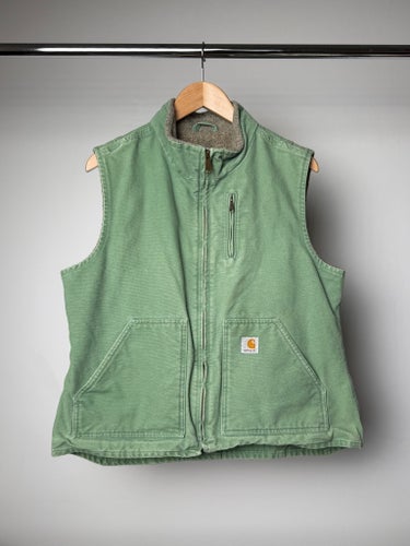 Carhartt grön väst, storlek L