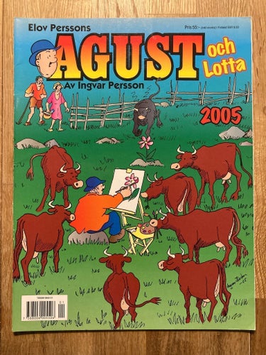 Lilla Fridolf Julalbum och 2 st. Agust
