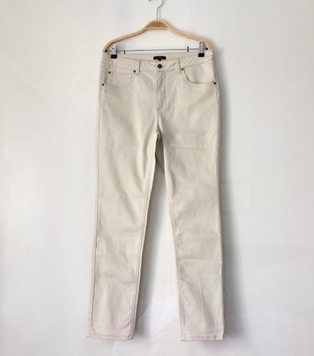 Jättefina beige stretch jeans/ byxor från ROSEBUD JOY, strl 44, modell Alva