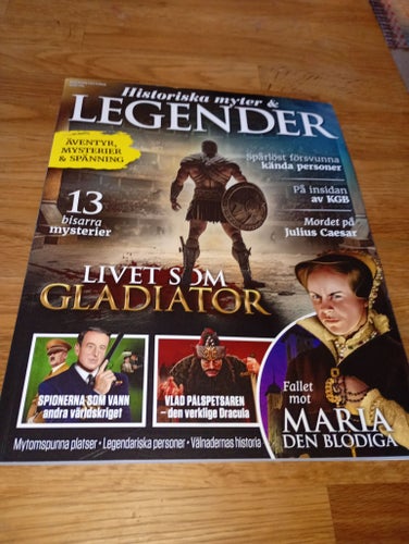 Historiska Myter & Legender - Livet som gladiator. Från 2026